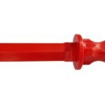 Klijuojamų svarelių nuėmimo mentelė raudonas