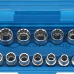 Galvučių komplektas 1/2" 12-kampės (8-24 mm) Condor