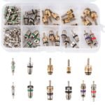 Vožtuvėlių rinkinys kondicionieriaus sistemom, 100 vnt., 10 rūšių