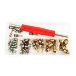 Vožtuvėliai automobilio A/C sistemai, 40 vnt., 6 tipai