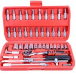 Įrankių komplektas 1/4 46dalių CTX WERKZEUGE