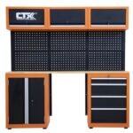 Dirbtuvių darbastalis su spintelėmis ir stalčiais 7 dalių CTX WERKZEUGE
