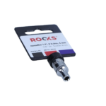 ROOKS Galvutė 1/4" 4mm trumpa 6-kampė