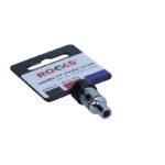 ROOKS Galvutė 1/4" 4,5mm trumpa 6-kampė