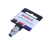 ROOKS Galvutė 1/4" 5mm trumpa 6-kampė