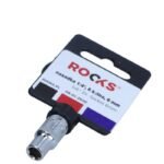 ROOKS Galvutė 1/4" 6mm trumpa 6-kampė