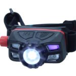 LED galvos lempa su judesio jutikliu ZOOMX110, 450 lm ROOKS