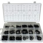 Guminių tarpinių komplektas 225vnt 3-25 MM ROOKS