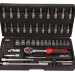 SELTA 1/4" 46 dalių įrankių komplektas