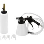 Pneumatinis stabdžių skysčio nuorinimo / ištraukimo įrankis