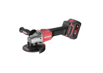 Akumuliatorinis kampinis šlifuoklis rotake